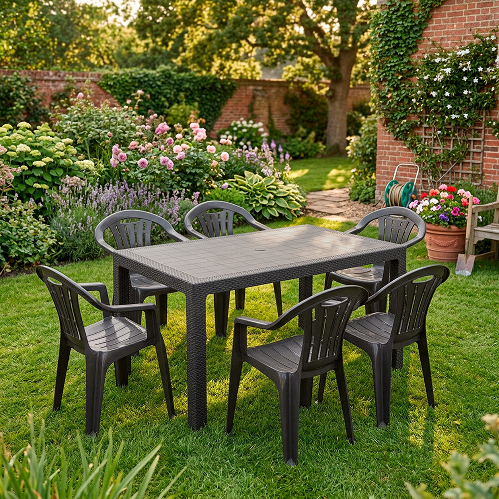Leano 6+1 Gartenmöbel-Set Sekundäres Bild