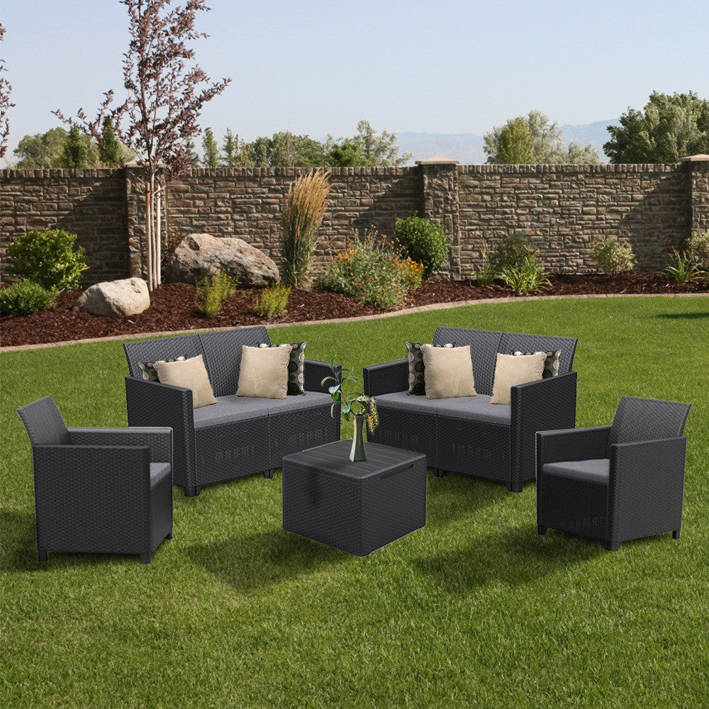Claire 6-Sitzer-Gartenmöbel-Set Sekundäres Bild