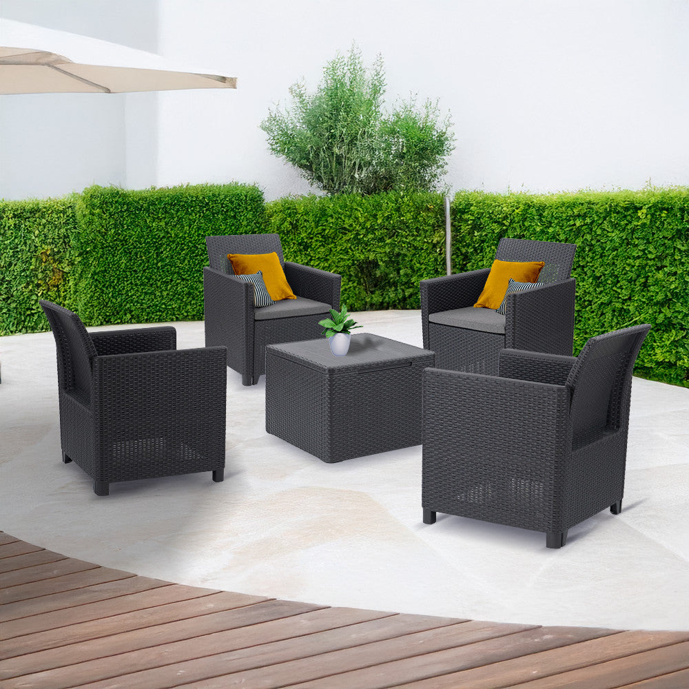 Gartenmöbelset Claire II für 4 Personen Sekundäres Bild