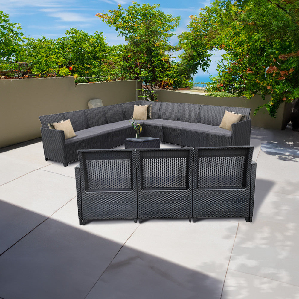 Gartenmöbelset Claire IV mit 12 Sitzplätzen und Tisch Vigo Sekundäres Bild