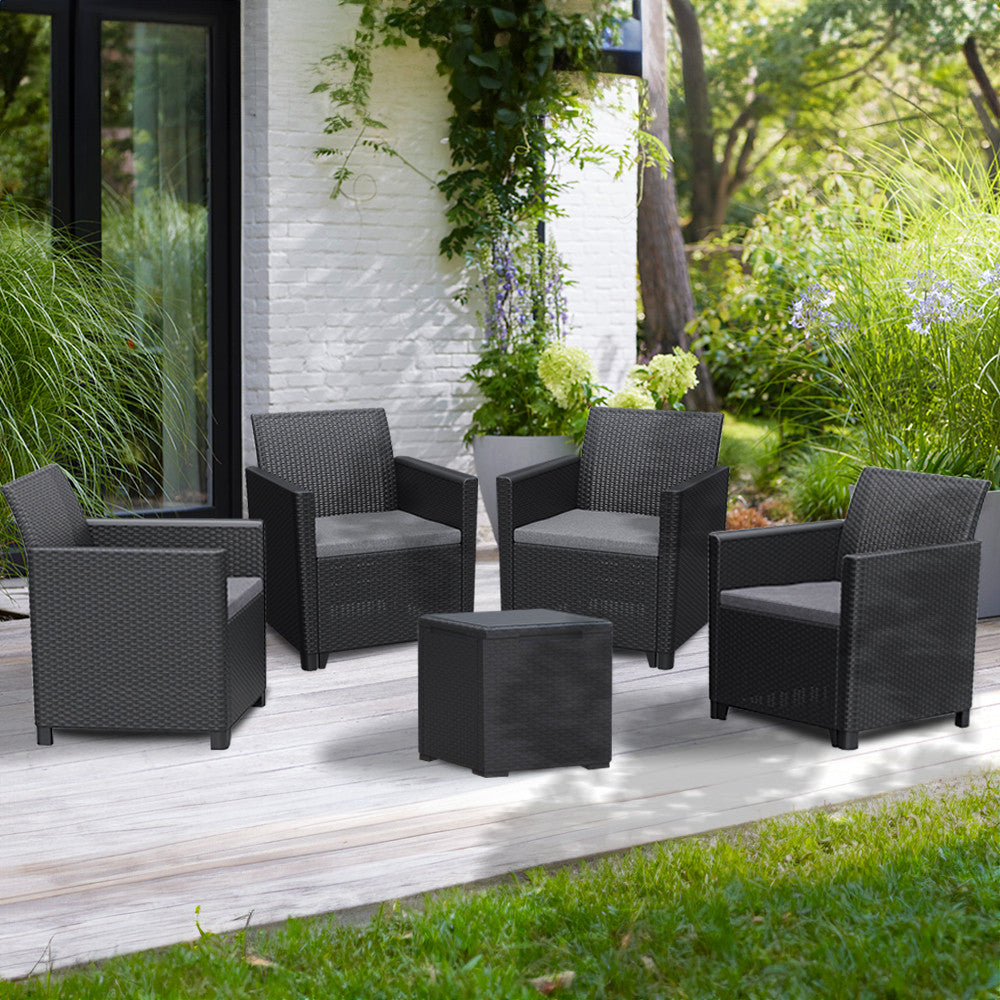 Claire V 4-Sitzer-Gartenmöbelset mit Tisch Vigo Sekundäres Bild
