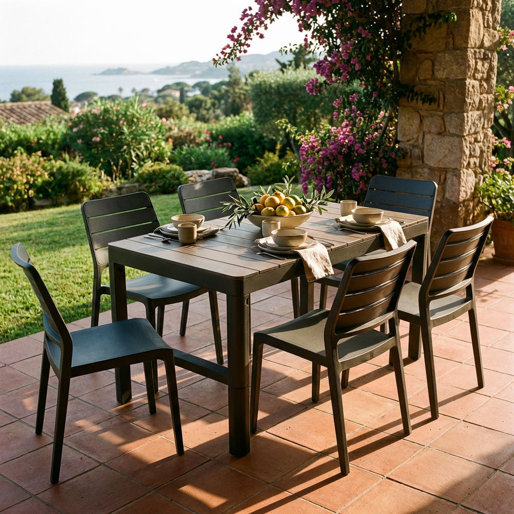 Deco Lyon Prime 6+1 Gartenmöbel-Set Sekundäres Bild