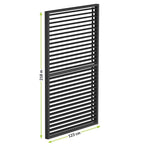 Kerti pavilon oldalpanel 123 × 218 cm-es méretábrával - Homelux, 5901738197381