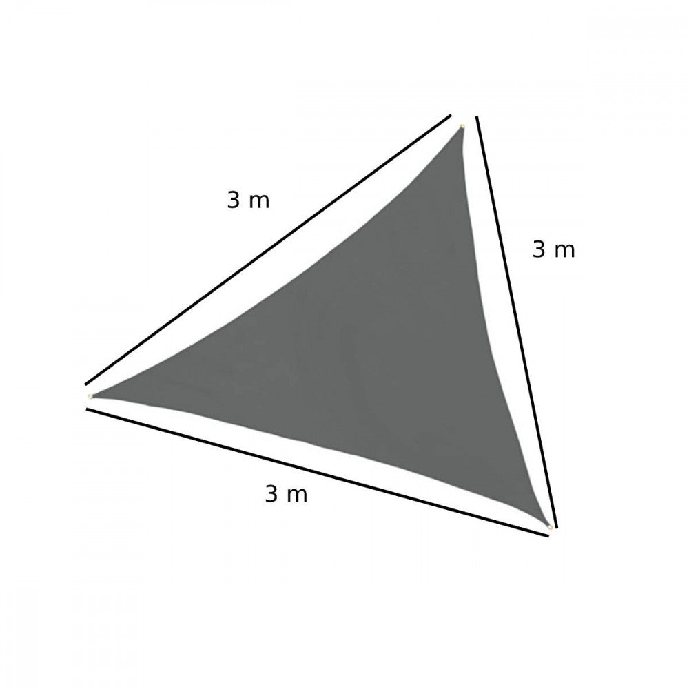 Sunflow napvitorla háromszög 3x3x3 m antracit Másodlagos kép