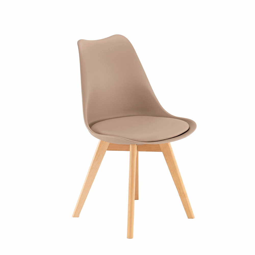 Merlo 4+1 Esstisch-Set beige