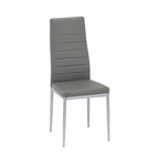 Mezza 4+1 Esstisch-Set grau-grau