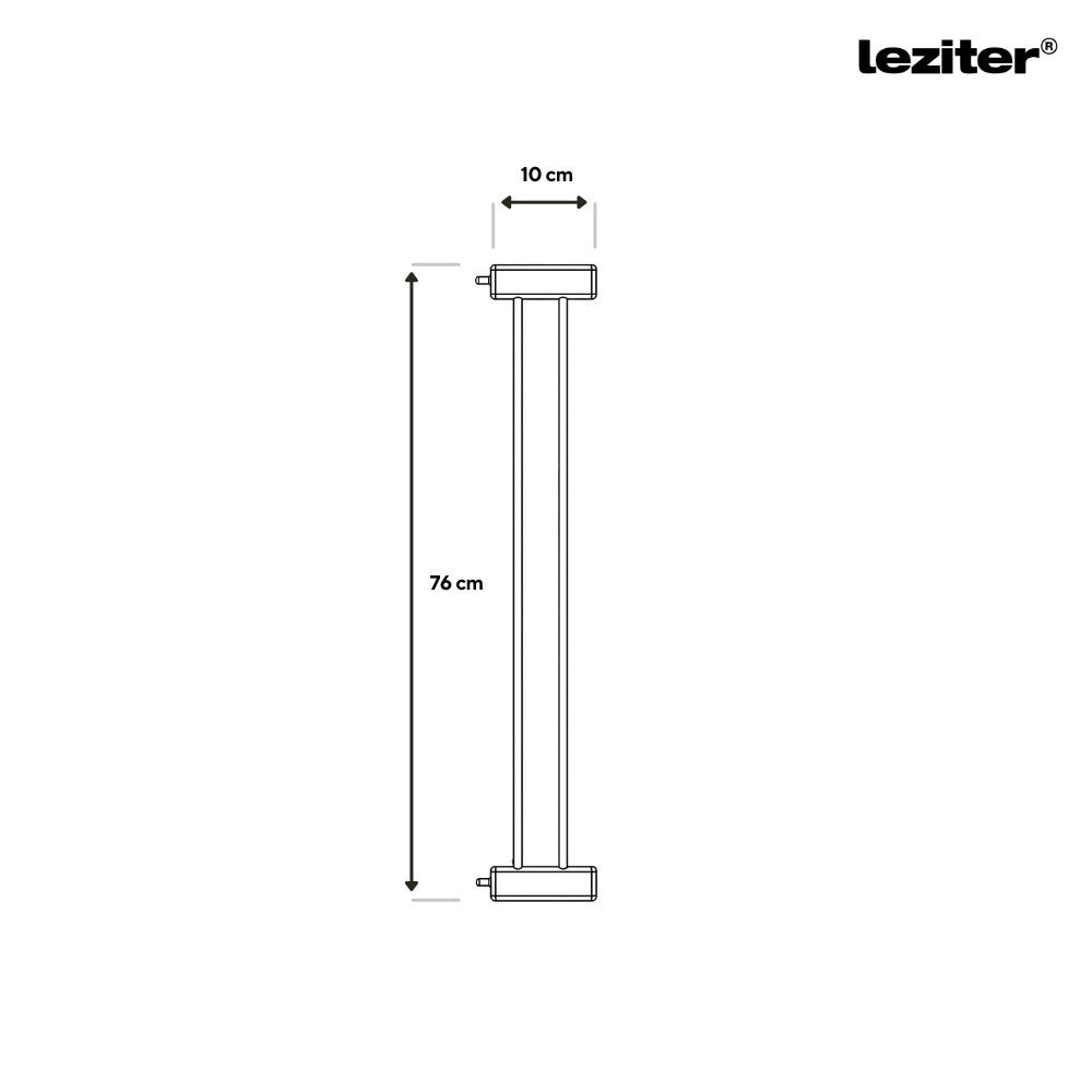 Abstandhalter für Schutzgitter 10 cm Sekundäres Bild