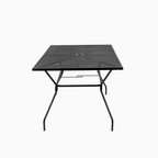 Melfi Metallgitter-Gartentisch 150x90x75 cm