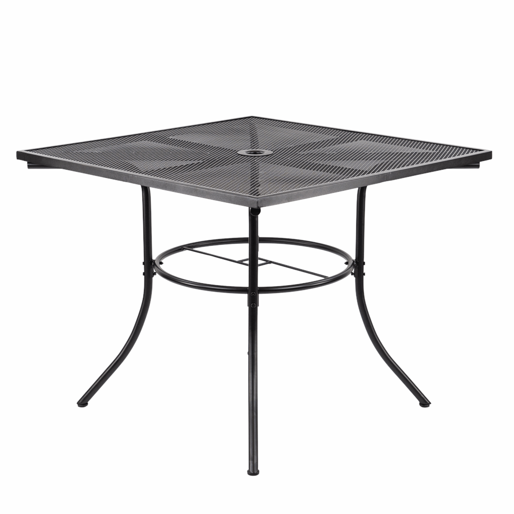Melfi Metallgitter-Gartentisch 91,5x91,5x71 cm Sekundäres Bild