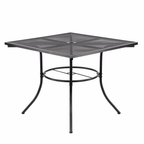 Melfi Metallgitter-Gartentisch 91,5x91,5x71 cm