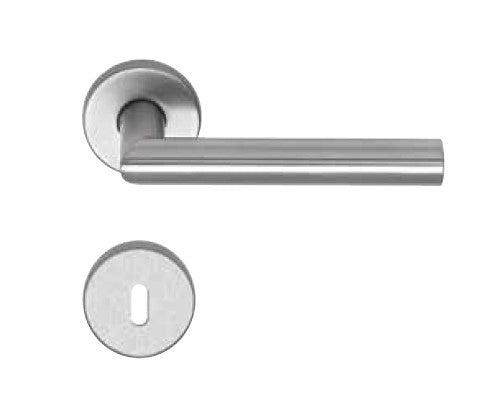 BB záras inox rozettás kilincs - Homelux, KILINCS-INOX-BB Hauptbild