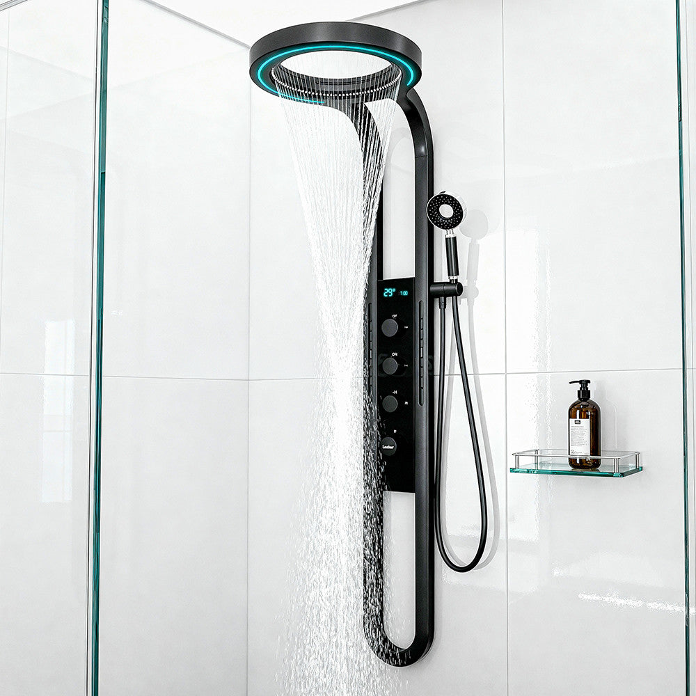 Aquajet Hydromassage-Duschpaneel Sekundäres Bild