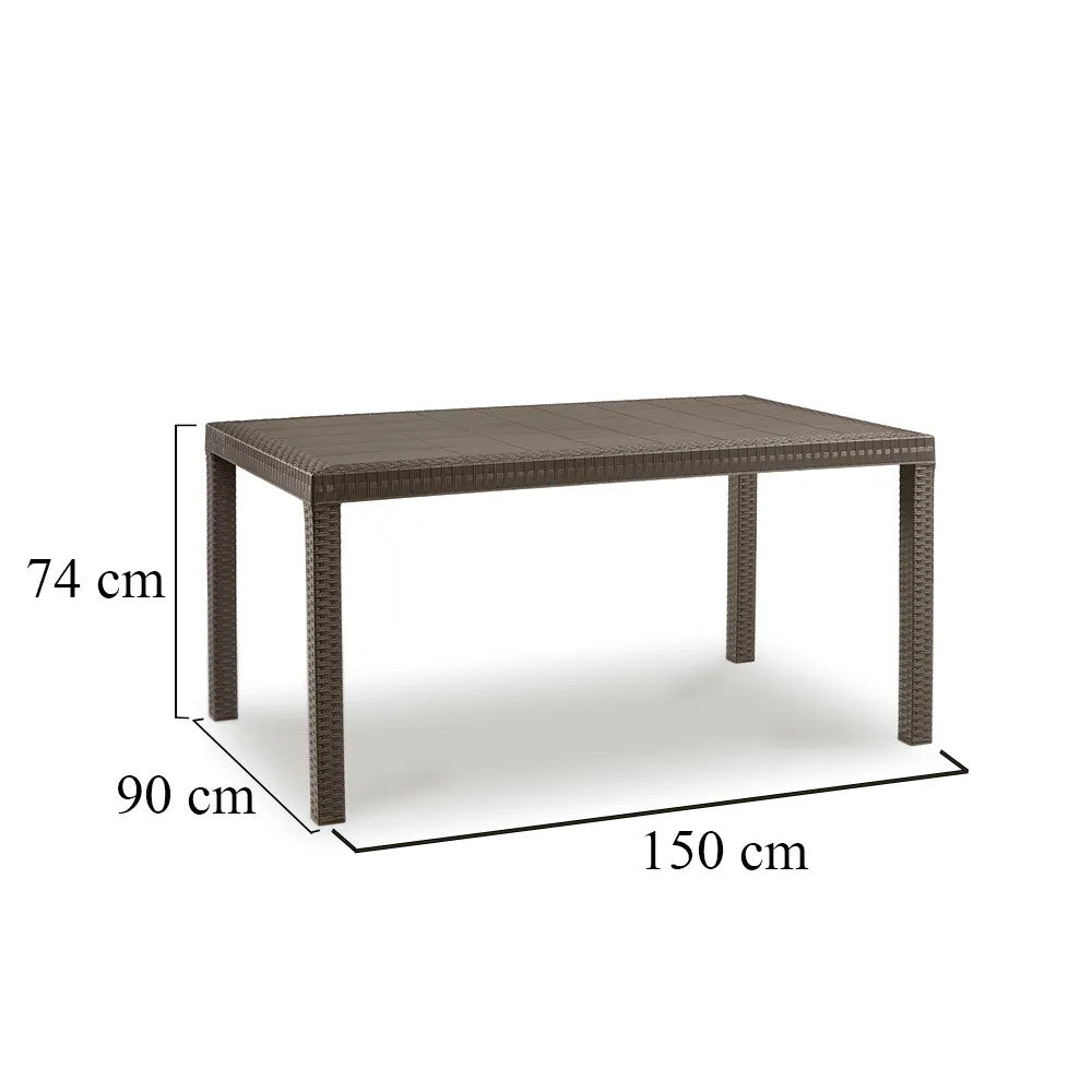 Hella Kunststoff-Gartentisch Sekundäres Bild