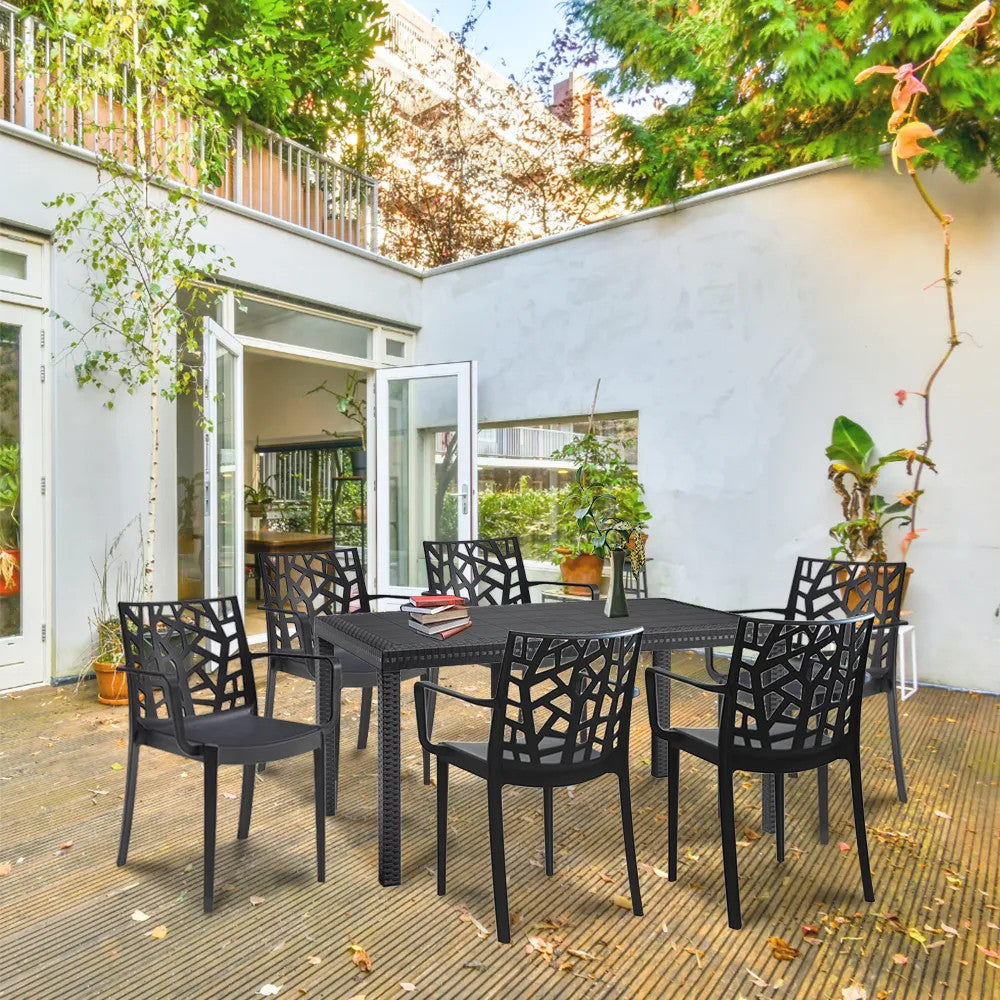 Violina 6+1 Gartenmöbelset mit Armlehnen Sekundäres Bild