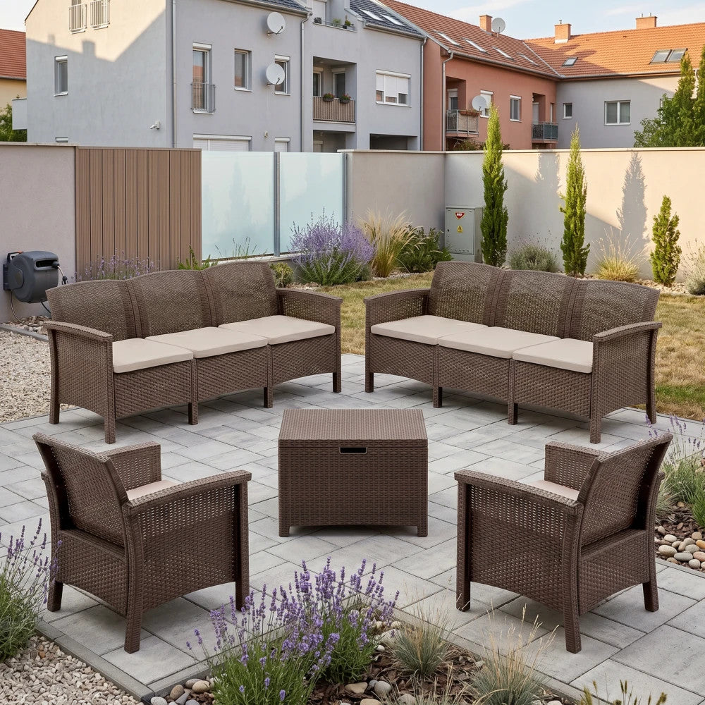 Venus Large 8-Personen-Gartenmöbel-Set Sekundäres Bild