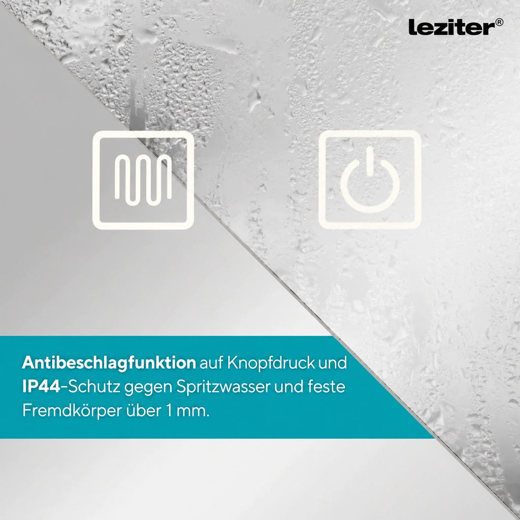 Vio 100 Spiegel mit LED-Beleuchtung