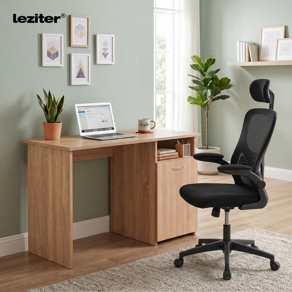 Family One Schreibtisch-Set mit ergonomischem Flexo-Drehstuhl Sekundäres Bild