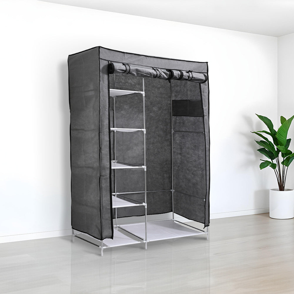 Kleiderschrank LGSZ-01, grau Sekundäres Bild