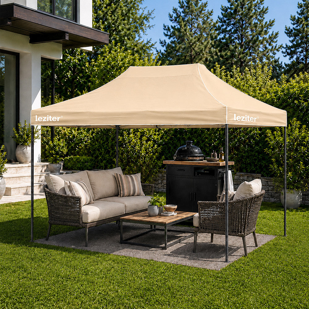 Faltbarer Gartenpavillon 3x4 m Sekundäres Bild