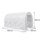 Melegház fólia méretábra 200 × 250 × 400 cm - Homelux, LMHF-422-WH