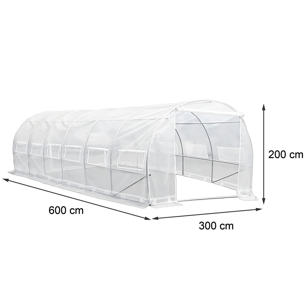 Melegház fólia méretábra 200 × 300 × 600 cm - Homelux, LMHF-632-TR Sekundäres Bild
