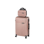 2 részes bőröndszett, modern rosegold színben - Homelux, LTRPBS-V-RG