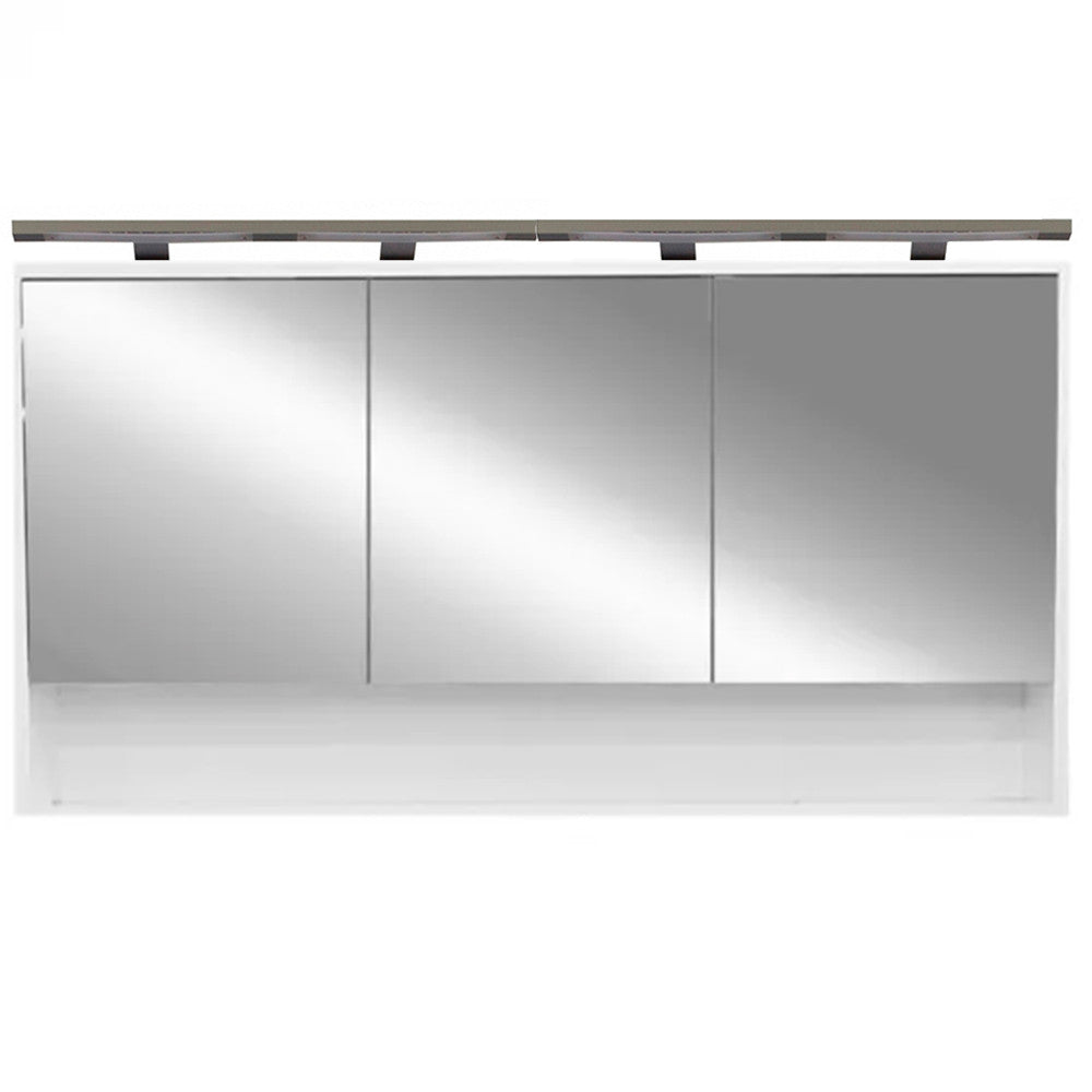 Luna 120 Top Spiegelschrank weiß Sekundäres Bild